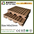 Plastic WPC DECKING wpc outdoor flooring wpc decking board